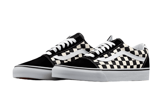Vans Old Skool Checkerboard Black / White 2