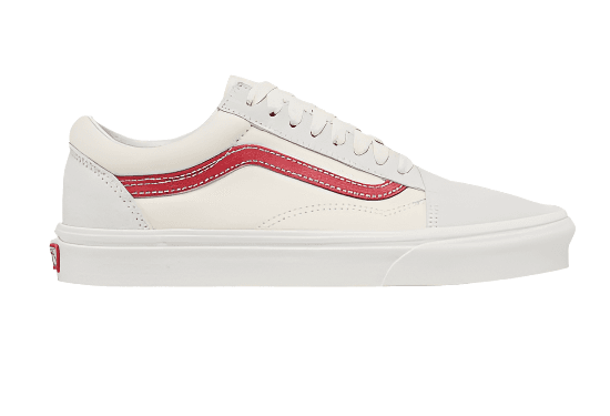 Vans Old Skool White / Red