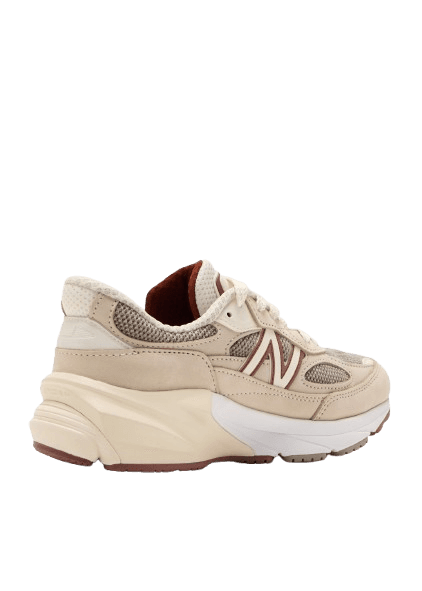 New Balance 990v6 Cream / Burgundy 2